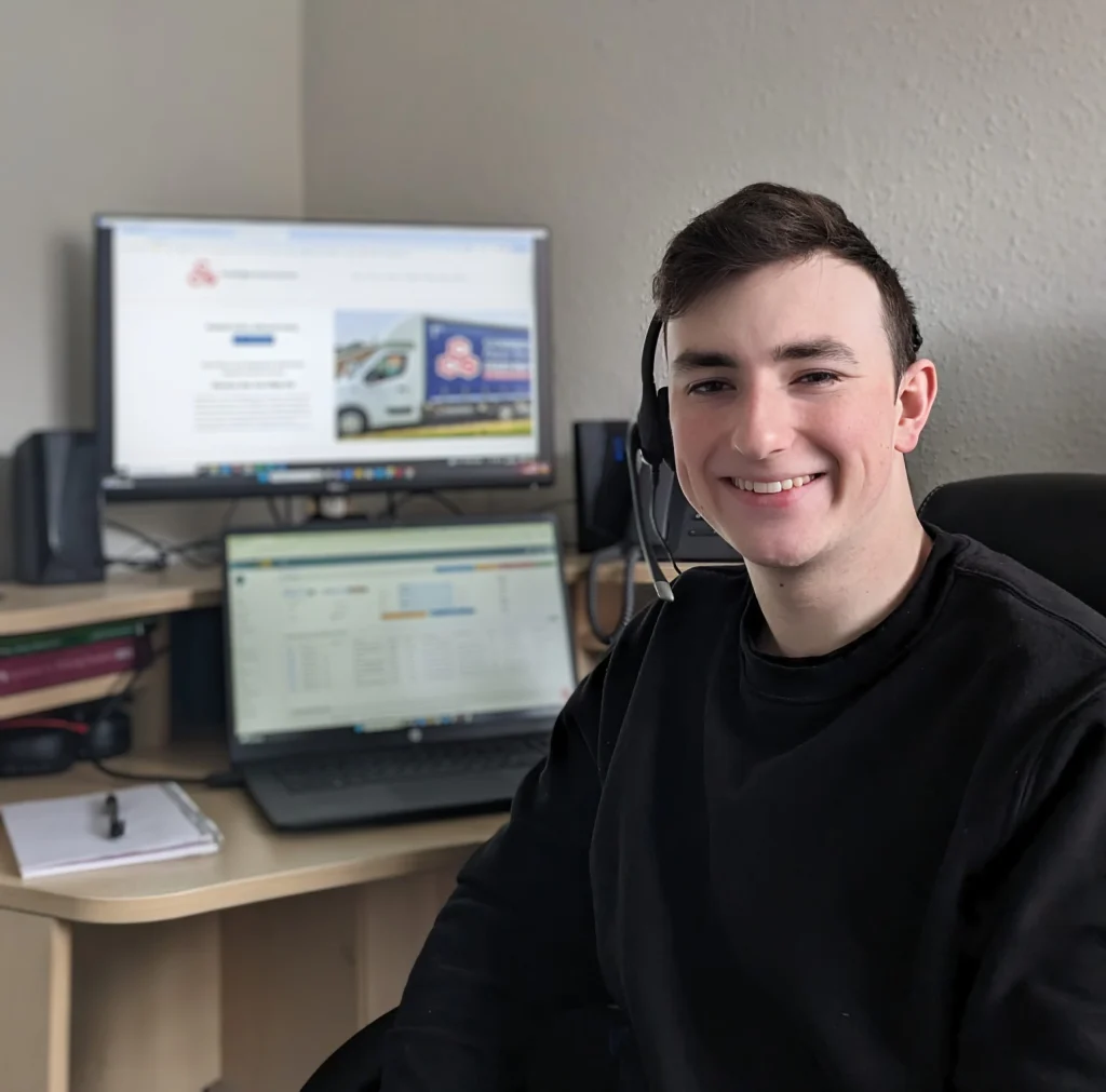 Cambridge Courier Services manager, Charlie